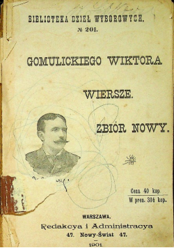 Gomulskiego Wiktora Wiersze 1901 r.