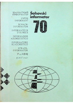 Sahovski informator Chess Informant nr 70