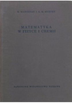 Matematyka w fizyce i chemii
