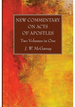New Commentary on Acts of Apostles