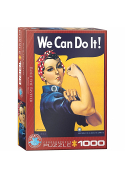 Puzzle 1000 Stare plakaty, We can do It!