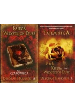 Księga wszystkich dusz czarownica tom 1 i 2