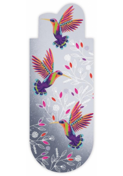 Zakładka magnetyczna owal Kolibry