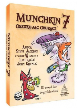 Munchkin 7 Oszukując Oburącz BLACK MONK