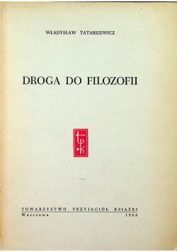 Droga do filozofii