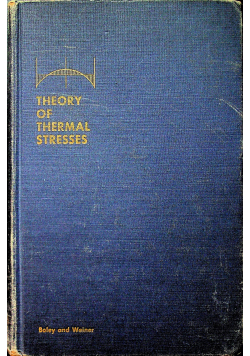 Theory of thermal stresses