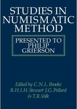 Studies in Numismatic Method