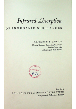 Infrared Absorption