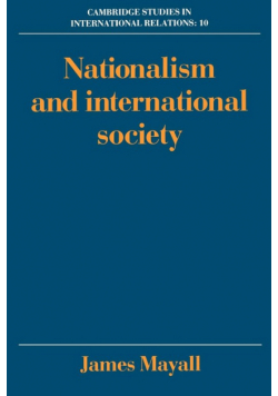 Nationalism and International Society