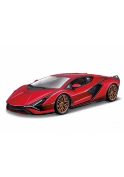Lamborghini Sian FKP 37 red 1:24 BBURAGO