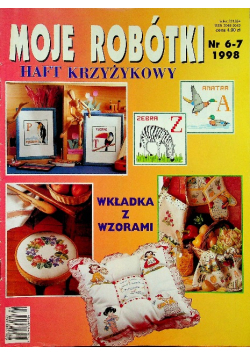 Moje robótki haft Krzyżykowy nr  6 - 7 / 1998