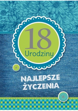 Karnet Urodziny Osiemnastka GM-592