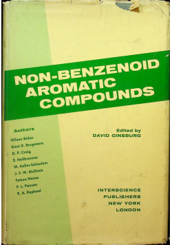 Non benzenoid aromatic compounds