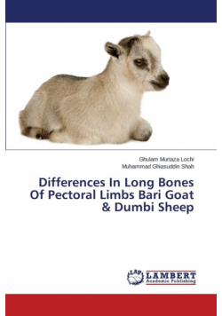 Differences In Long Bones Of Pectoral Limbs Bari Goat & Dumbi Sheep