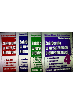 Zakłócenia w urządzeniach elektronicznych tom 1 do 4