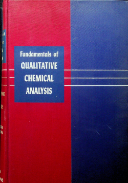 Fundamentals of qualitative chemical analysis