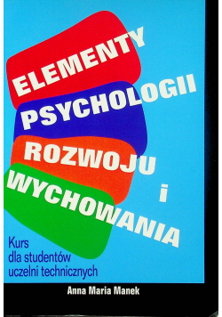 Elementy psychologii rozwoju i wychowania