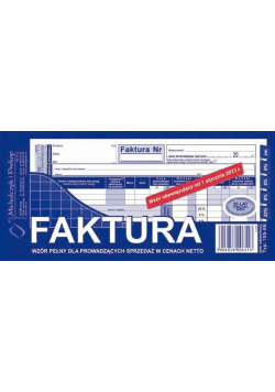 Faktura wzór pełny 105-8E