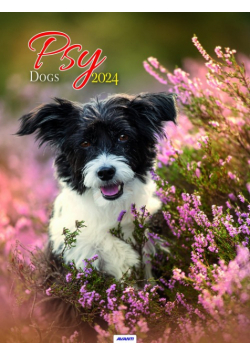 Kalendarz 2024 Ścienny Psy