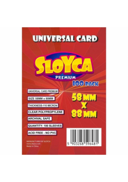 Koszulki Universal Card Premium 58x88mm (100szt)