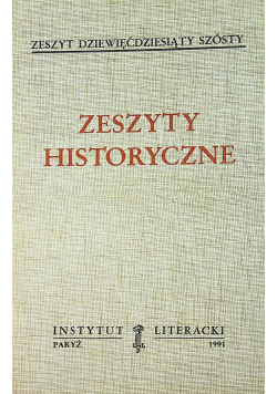 Zeszyty historyczne tom 468
