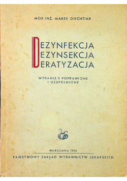 Dezynfekcja Dezynsekcja i deratyzacja
