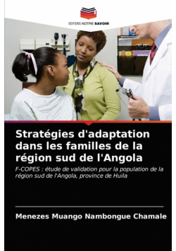 Stratégies d'adaptation dans les familles de la région sud de l'Angola