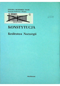 Konstytucja królestwa Norwegii