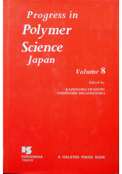 Progress in polymer Science Japan volume 8