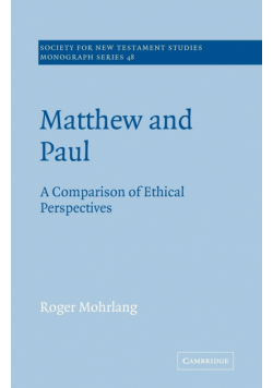 Matthew and Paul