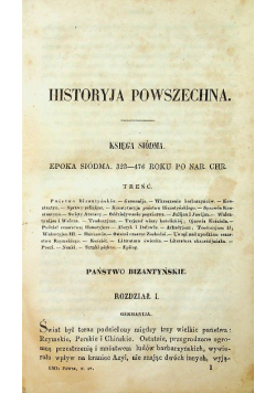 Historyja Powszechna Tom 4 1853 r.