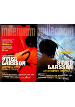 Stieg Larsson  2 tomy