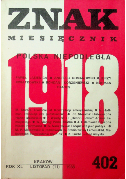 Znak Miesięcznik 402