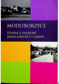 Modliborzyce studia z dziejów
