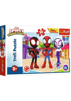 Puzzle 30 Przygody Spidey'a i przyjaciół TREFL