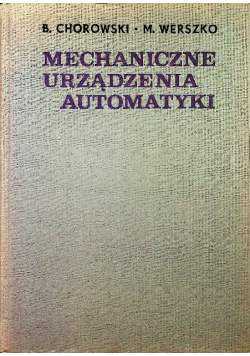 Mechaniczne urządzenia automatyki