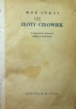 Złoty człowiek