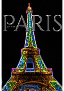 Paris eiffel tower neon blank creative journal sir Michael designer edition
