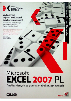 Microsoft Excel 2007 PL Analiza danych za pomocą tabel przestawnych