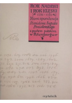 Rok nadziei i rok klęski 1791  1792