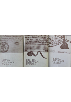 Historia Dyplomacji Polskiej 3 Tomy od 1 do 3