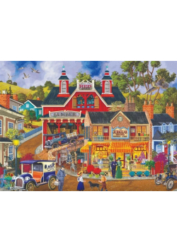 Puzzle 1000 Sklep farmera w centrum miasteczka