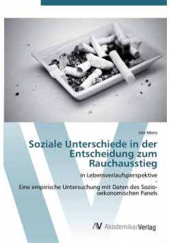 Soziale Unterschiede in der Entscheidung zum Rauchausstieg