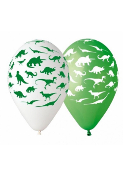 Balony premium Dinozaury 30cm 5szt