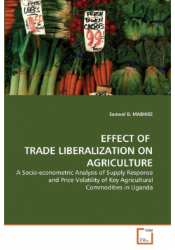 Effect Of  Trade Liberalization On Agriculture