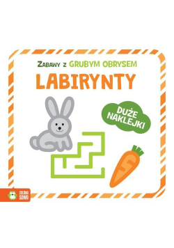 Zabawy z grubym obrysem Labirynty