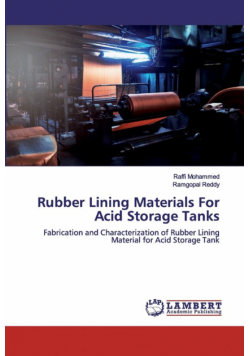 Rubber Lining Materials For Acid Storage Tanks