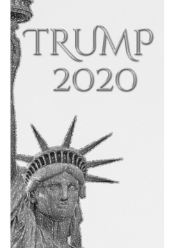 Trump-2020 Statue  of liberty  writing Drawing Journal.