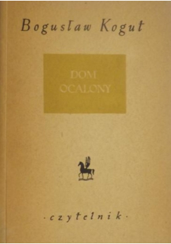 Dom ocalony autograf autora