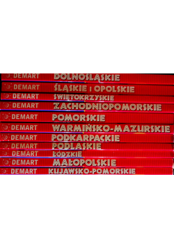 Polska niezwykła przewodniki 11 tomów